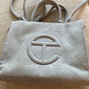 Telfar x Ugg large fleece shopper bag